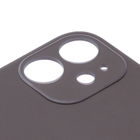 Задняя панель корпуса для iPhone 11, черная, не нужно снимать стекло камеры, Copy, big hole Превью 1