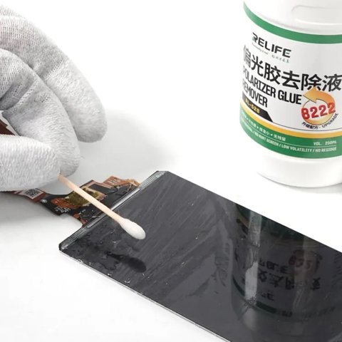 Очисник RELIFE RL-528, для поляризаційної плівки, 250 мл Прев'ю 1