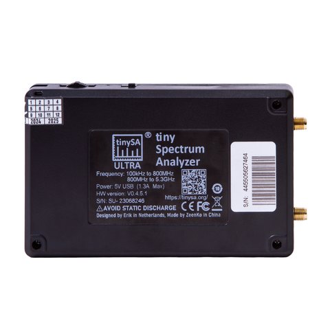 Spectrum Analyzer TinySA Ultra Preview 2