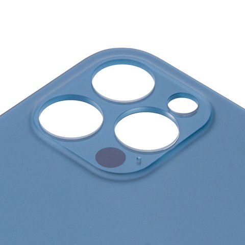 Housing Back Cover compatible with iPhone 12 Pro, (dark blue, no need to remove the camera glass, Original (PRC), big hole) Preview 1