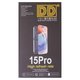 Pantalla LCD puede usarse con iPhone 15 Pro, negro, con marco, HC, sin microchip, (AMOLED), DD-OLED soft, 120Hz Vista previa  1