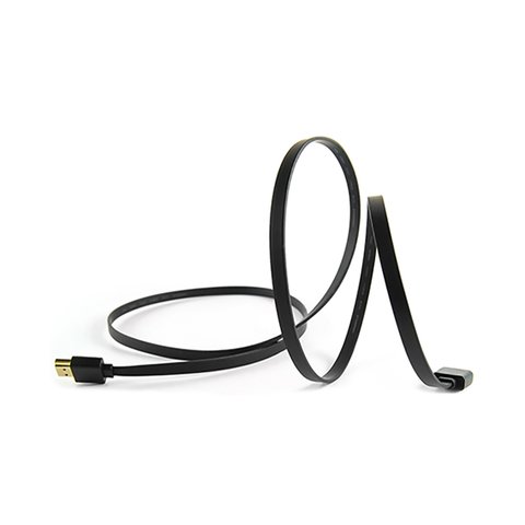 Ultrathin Flat HDMI-HDMI Cable for Video Interfaces Preview 1