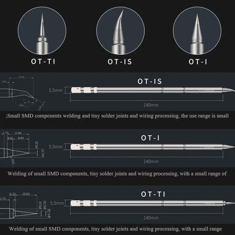 Паяльное жало Mechanic T12 OT-TI, игла Превью 2