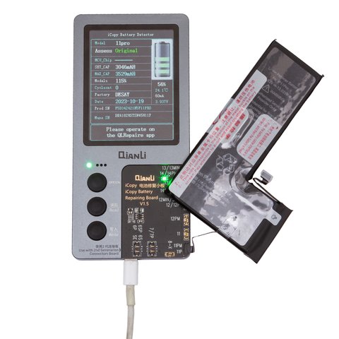 Аккумулятор JCID для Apple iPhone 11 Pro, Li-Polymer, 3,83 B, 3400 мАч, повышенная ёмкость Превью 1