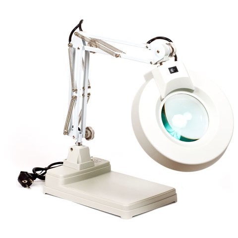 Lente de mesa con iluminación 228B (8 dioptrías) Vista previa  2