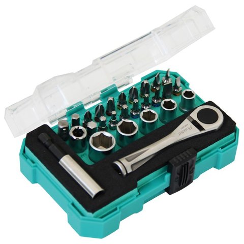 Juego de puntas de destornillador y llaves de vaso intercambiables Pro'sKit SD-2318M Vista previa  2