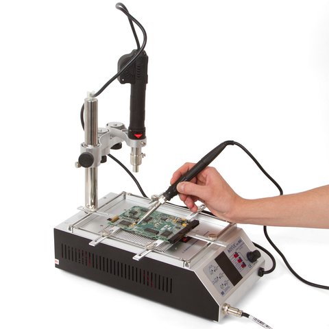 Estación de soldadura de aire caliente con pre-calentador IR AOYUE Int866 (110 V) Vista previa  1