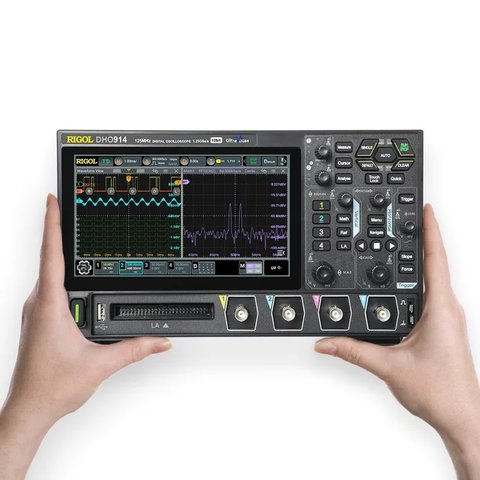 Osciloscopio digital RIGOL DHO914 Vista previa  3