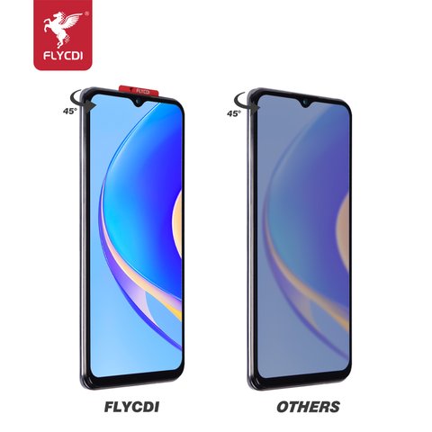 Pantalla LCD puede usarse con Vivo Y33s, Y55s 5G, Y76s, negro, sin marco, FLYCDI, 1540408652 Vista previa  3