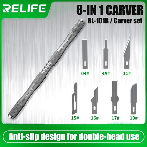 Juego de bisturíes RELIFE RL-101B, 7 in 1 Vista previa  1