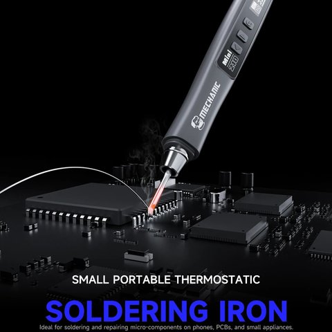 Cautín Mechanic Mini210, 40 W, batería, portátil Vista previa  6