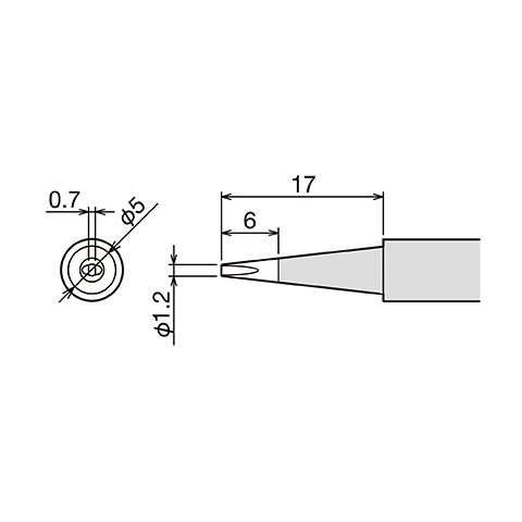 Паяльное жало Goot PX-60RT-1.2D Превью 3
