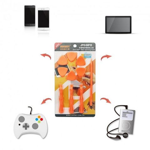 Набор инструментов для вскрытия корпусов Jakemy JM-OP11 Превью 2