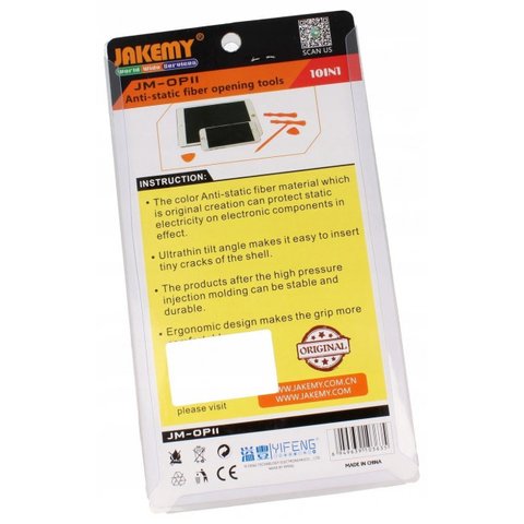 Набор инструментов для вскрытия корпусов Jakemy JM-OP11 Превью 7
