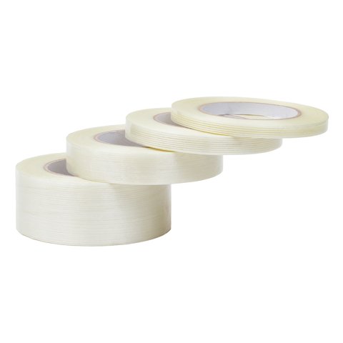 Стрічка армована одностороння, 15 мм, 25 м, високотемпературна Прев'ю 2