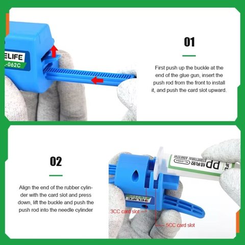 Пістолет універсальний RELIFE RL-062C, 3-5 мл Прев'ю 2