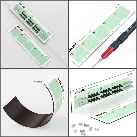 Магнитный держатель RELIFE RL-091 для мобильных телефонов Apple; планшетов Apple, для винтов Превью 1