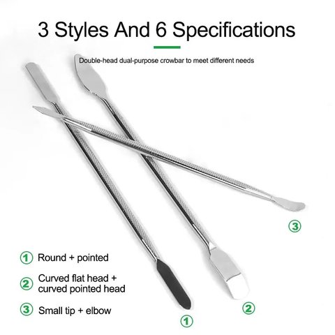 Лопатка RELIFE RL-065, для разборки мобильных устройств, металл, 3 in 1 Превью 1