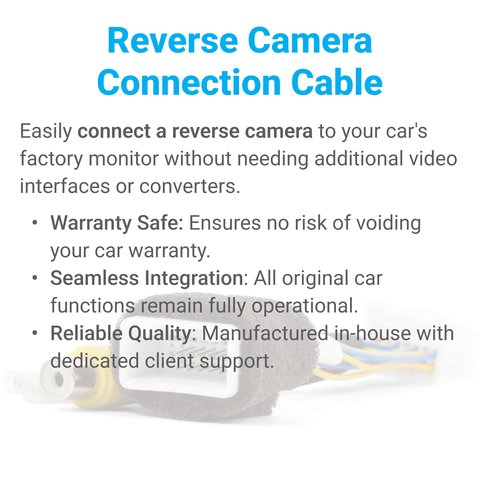 Задняя камера для Lexus в комплекте с кабелем 24 пинов для подключения Превью 2