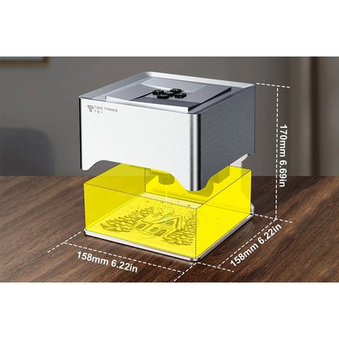 Лазерно-гравировальный станок TwoTrees TS1 Mini Превью 4