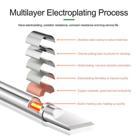 Паяльне жало RELIFE RL-T12-XS-SK Прев'ю 3