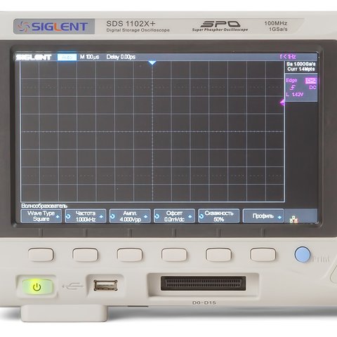 Osciloscopio de fósforo digital SIGLENT SDS1102X+ Vista previa  5