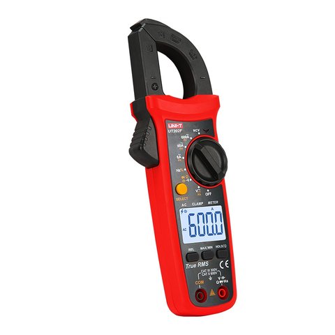 Pinza amperimétrica digital UNI-T UT202F (análogo a UT202A+) Vista previa  1